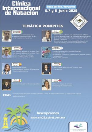 ¡SE ACERCA LA EDICIÓN  50 DE LA CLÍNICA INTERNACIONAL DE NATACIÓN 2025!
