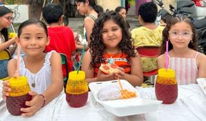 LEAH ALEJANDRA CELEBRA SUS 8 AÑITOS