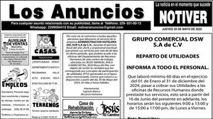...LOS ANUNCIOS, AVISOS Y DEMÁS! - JUEVES, 29 DE MAYO 2025