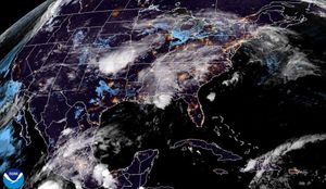 ¡PRIMERA DEPRESIÓN EN EL PACÍFICO! - *PARA ACÁ, VIENEN LLUVIAS Y TORMENTAS EL FIN DE SEMANA