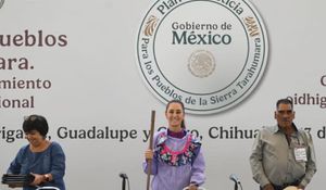 ¡SHEINBAUM VISITA LA SIERRA TARAHUMARA Y RESTITUYE TIERRAS!