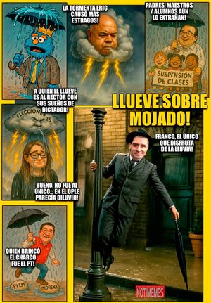 NOTI-MEME | - LLUEVE SOBRE MOJADO!
