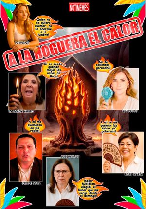 NOTI-MEME | - A LA HOGUERA EL CALOR
