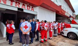 ¡LLEGÓ PRESIDENTE NACIONAL DE CRUZ ROJA A LA DELEGACIÓN VERACRUZ–BOCA DEL RÍO!