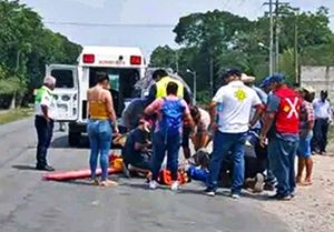 ¡SIGUE MUY GRAVE ABUELITA ATROPELLADA POR CAFRE!