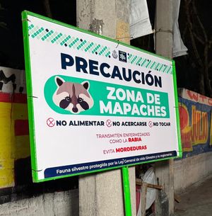 ¡ALERTAN POR LOS MAPACHES! - *No alimentarlos, no tocarlos, pueden transmitir enfermedades