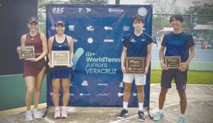 ¡DIVIDEN TÍTULOS MÉXICO Y JAPÓN EN EL J100 DE ITF!