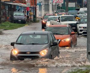¡Y FUE LA “COLA” DE ERICK! - *Inundaciones en la zona conurbada