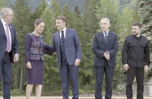 ¡ASÍ FUE LA PARTICIPACIÓN DE CLAUDIA SHEINBAUM EN LA CUMBRE DEL G7!