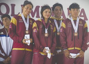 ¡BRONCE EN RELEVOS MIXTOS AGUAS ABIERTAS JUEGOS NACIONALES CONADE!