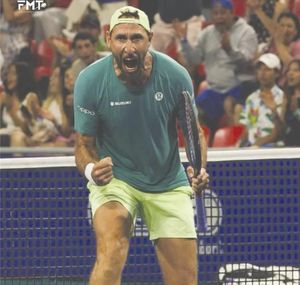 ¡SANTY GONZÁLEZ YA ESTÁ EN SEMIFINALES EN INGLATERRA!