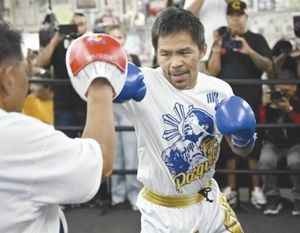 ¡ADMITE PACQUIAO QUE HA REVIVIDO LA PASIÓN POR EL BOXEO!