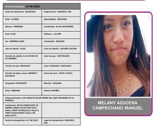¡DESAPARECE MELANY AZUCENA DE 14 AÑOS!