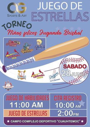 ¡LISTO EL JUEGO DE ESTRELLAS DEL TORNEO NIÑOS FELICES!
