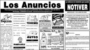 ...LOS ANUNCIOS, AVISOS Y DEMÁS! - MIÉRCOLES, 11 DE JUNIO 2025