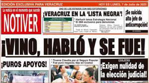 LA PORTADA - LUNES 7 DE JULIO 2025