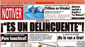 LA PORTADA - MARTES 15 DE JULIO 2025