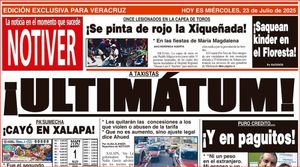 LA PORTADA - MIÉRCOLES 23 DE JULIO 2025