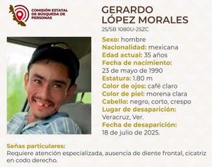 ¡DESAPARECE JOVEN QUE REQUIERE TRATAMIENTO MÉDICO ESPECIALIZADO!