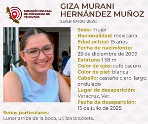 ¡DESAPARECE OTRA JOVENCITA EN VERACRUZ!