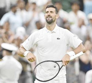 NOVAK DJOKOVIC SUPERA LA PRIMERA RONDA EN WIMBLEDON