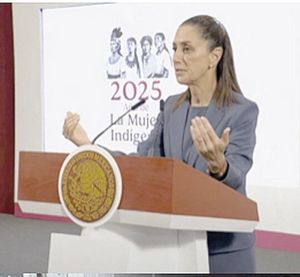 ¡“CLARO QUE NO TENEMOS MIEDO”! - CLAUDIA SHEINBAUM