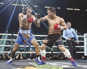 ¡“PACMAN” REGRESA Y EMPATA A SUS 46 AÑOS! - *Manny Pacquiao no pudo ganarle el título al mexicano Mario Barrios en Las Vegas.