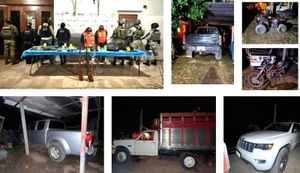 ¡DESMANTELAN BUNKER DE MALOSOS EN AMATLÁN! - ASESGURARON DROGAS, ARMAS LARGAS, VEHICULOS Y UN DRON