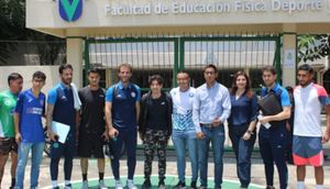 ¡DAN CONFERENCIA EN LA FACULTAD DE EDUCACIÓN FÍSICA!!