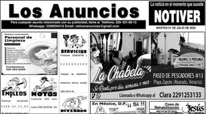 ...LOS ANUNCIOS, AVISOS Y DEMÁS! - MARTES, 1 DE JULIO 2025