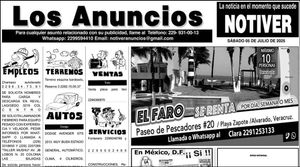 ...LOS ANUNCIOS, AVISOS Y DEMÁS! - SÁBADO, 5 DE JULIO 2025