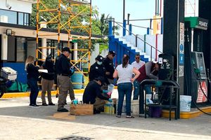 ¡FGR INSPECCIONA GASOLINERA EN COATZACOALCOS!