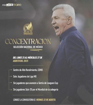 ¡`VASCO’ AGUIRRE CONCENTRARÁ SÓLO JUGADORES DE LA LIGA MX!