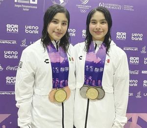 ¡REPITEN GEMELAS CUEVA PLATA Y BRONCE EN ASUNCIÓN!