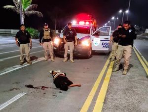 ¡FALLECIÓ MOTORIZADO QUE SE ACCIDENTÓ EN EL BULEVAR VICENTE FOX!