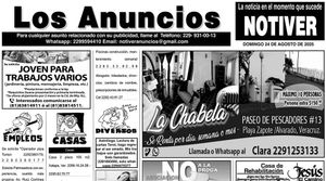 ...LOS ANUNCIOS, AVISOS Y DEMÁS! - DOMINGO, 24 DE AGOSTO 2025