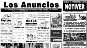 ...LOS ANUNCIOS, AVISOS Y DEMÁS! - VIERNES, 8 DE AGOSTO 2025