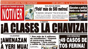 LA PORTADA - LUNES 1 DE SEPTIEMBRE 2025