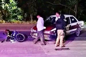 ¡MUERE JOVEN MOTOCICLISTA QUE CHOCÓ CONTRA TAXISTA!