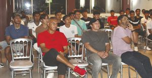 ¡JOEL “TIBURÓN” SÁNCHEZ DIO CHARLA A CAÑONEROS FC!