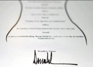 ¡ESTA ES LA CARTA CON CONTENIDO SEXUAL DIRIGIDA A EPSTEIN Y PRESUNTAMENTE FIRMADA POR TRUMP!