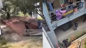 ¡ASESINAN A ESTUDIANTE EN EL CCH SUR!