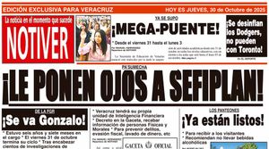 LA PORTADA - JUEVES 30 DE OCTUBRE 2025