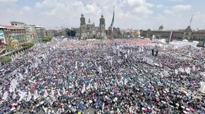 ¡CASA LLENA EN EL ZÓCALO! -EN EL SHEIBAUM FEST