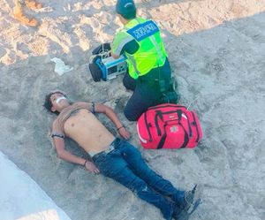 ¡APARECIÓ UN MUERTITO EN PLAYA MARTÍ!