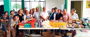CÁRITAS DIÓCESIS DE VERACRUZ ¡ENVIÓ TRÁILERES REPLETOS CON VÍVERES A DAMNIFICADOS!