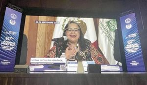 ¡NORMA PIÑA RECIBE PREMIO INTERNACIONAL A LA INDEPENDENCIA JUDICIAL!