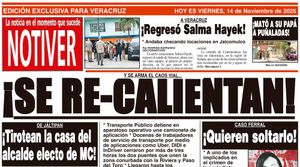 LA PORTADA - VIERNES 14 DE NOVIEMBRE 2025