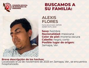¡BUSCAN A LA FAMILIA DE ALEXIS FLORES!