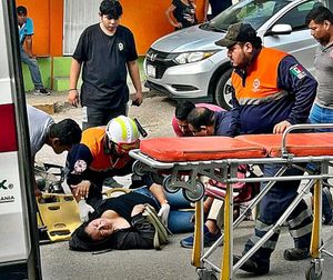 ¡MUJER ATROPELLADA POR TAXISTA!